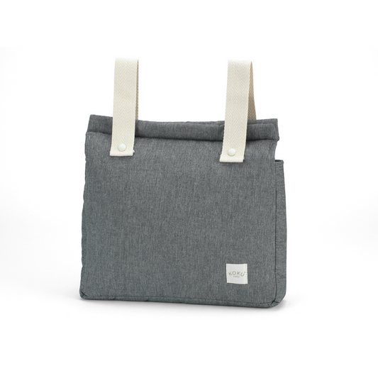 SAC À PAIN GRIS UNI 30x34