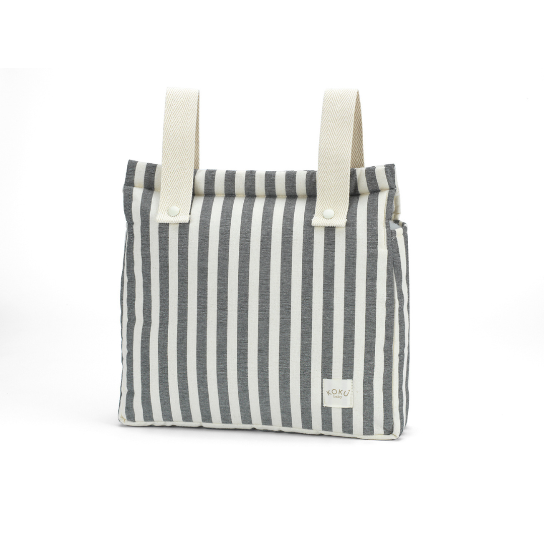 PACK SACO 3 PIEZAS STRIPE GRIS