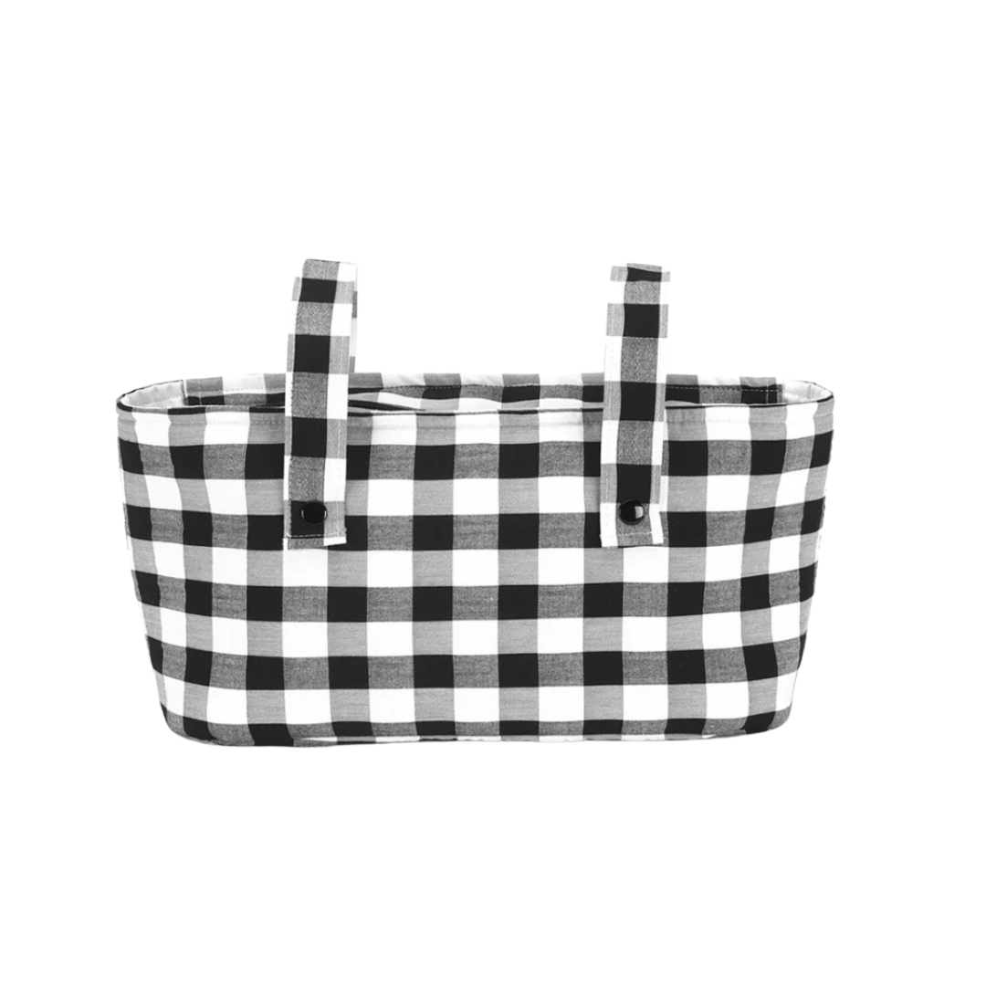 BOLSO MINI VICHY NEGRO 20x42