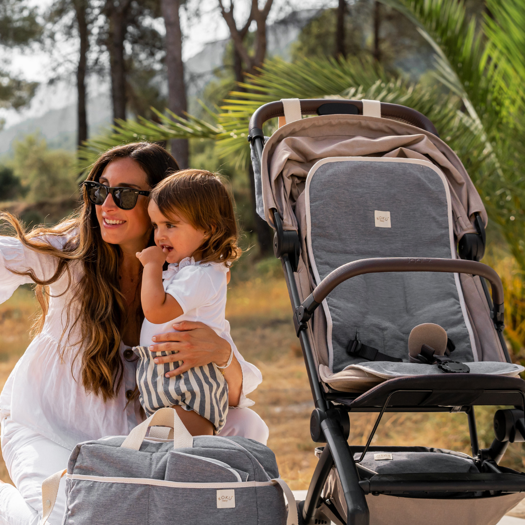 COLCHONETA PASEO SOLID GRIS 85X37