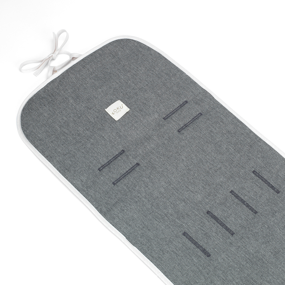 COLCHONETA PASEO SOLID GRIS 85X37