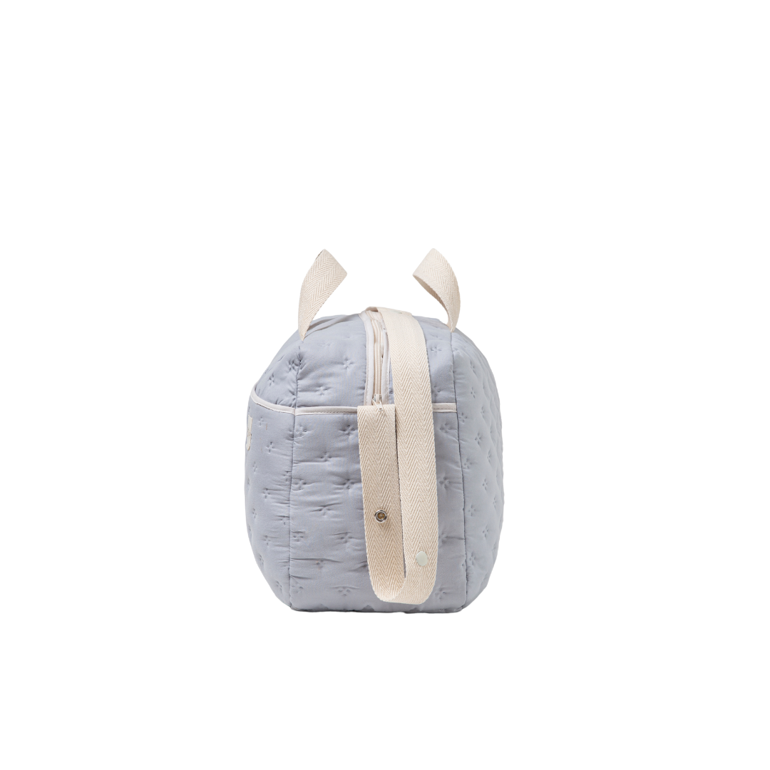 BOLSO MATERNIDAD SOFT GRIS 30x47