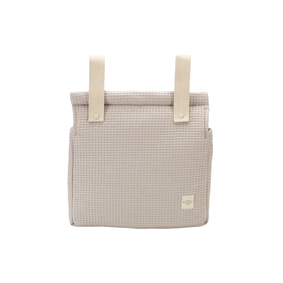 BOLSO PANERA WAFFLE TOPO 30x34 – Koku Baby - Main Image