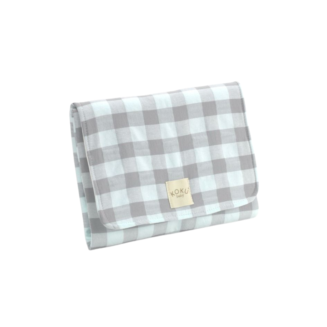 CAMBIADOR IMPERMEABLE VICHY GRIS 63x45