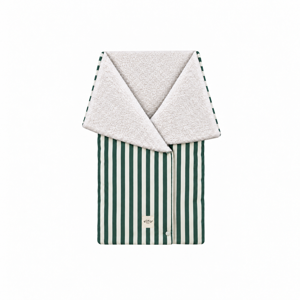 ARRULLO BORREGUITO STRIPE GREEN 70x90
