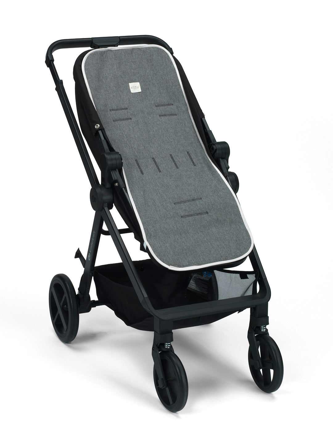 PACK COLCHONETA 3 PIEZAS SOLID GRIS