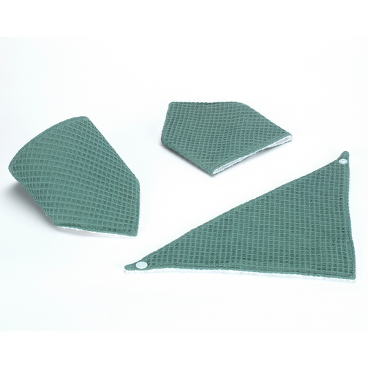 LOT DE 3 BANDANAS WAFFLE GARDEN