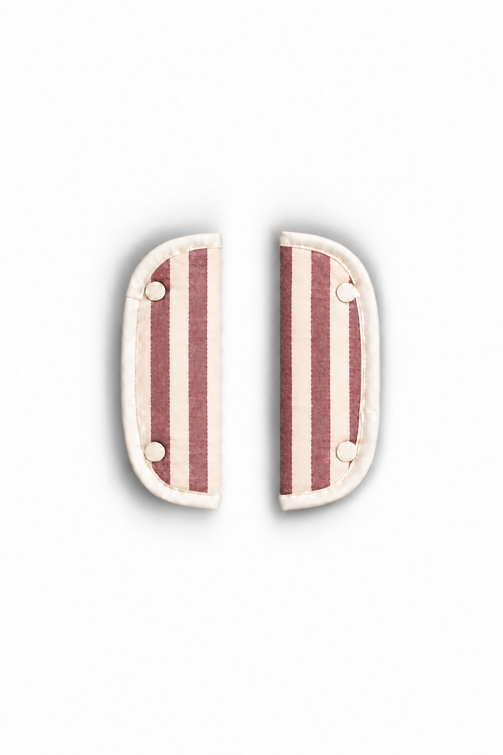 PROTECTOR DE TIRANTES STRIPE GRANATE