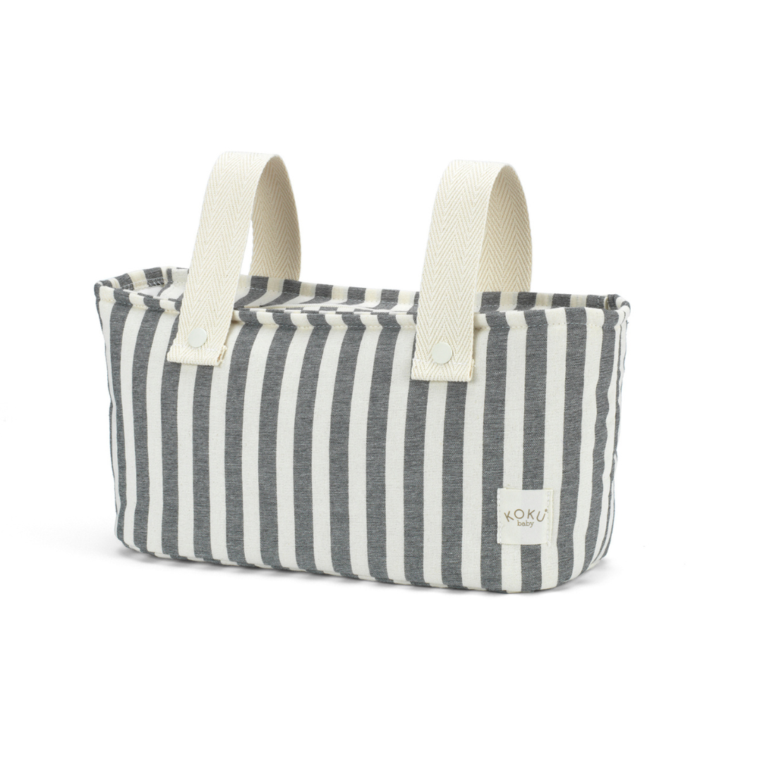 BOLSO MINI STRIPE GRIS 20x42