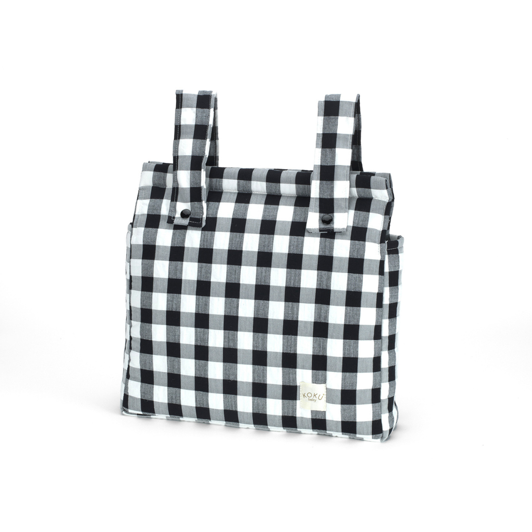 SAC VICHY NOIR PANERA 30x34