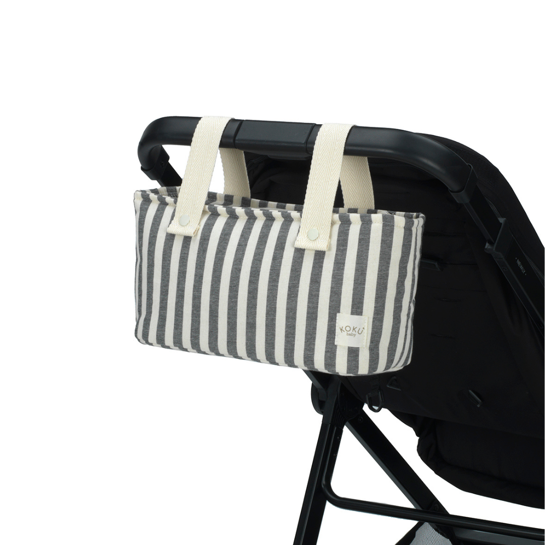 BOLSO MINI STRIPE GRIS 20x42