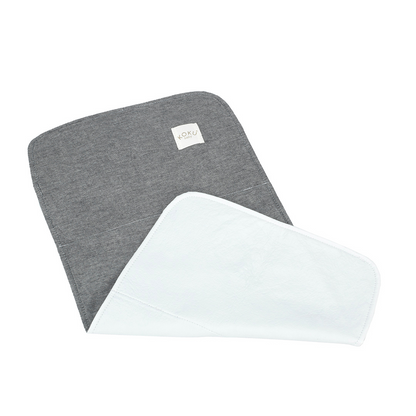 MATELAS À LANGER IMPERMÉABLE GRIS UNI 50X30