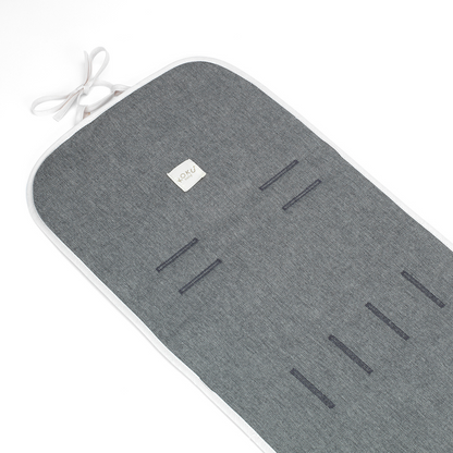 TAPIS DE MARCHE GRIS UNI 85X37