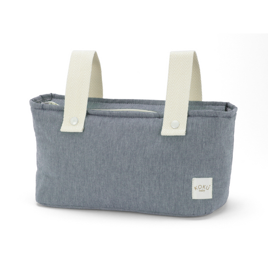 BOLSO MINI SOLID NAVY BLUE 20x42