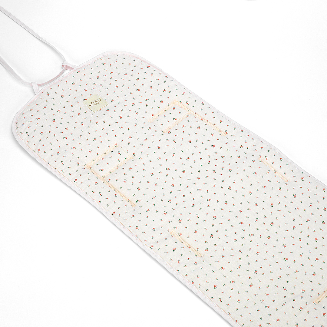 COLCHONETA PASEO FLOWERS 85x34