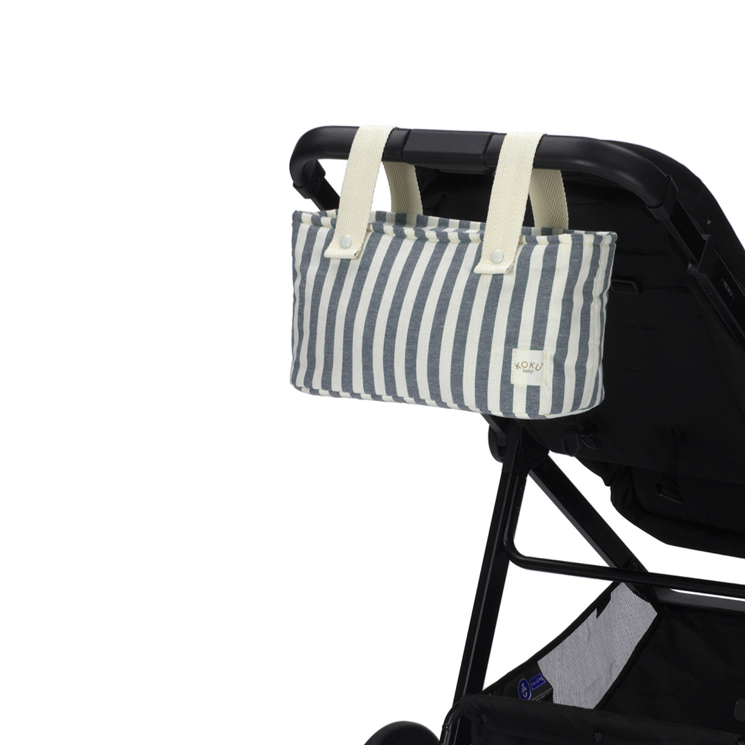 BOLSO MINI STRIPE NAVY BLUE 20x42