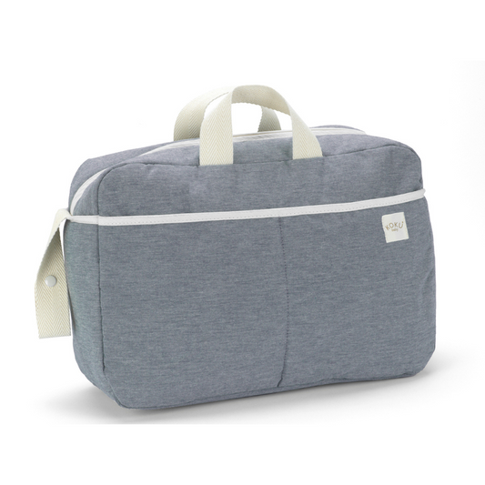 BOLSO MATERNIDAD SOLID NAVY BLUE 30x47