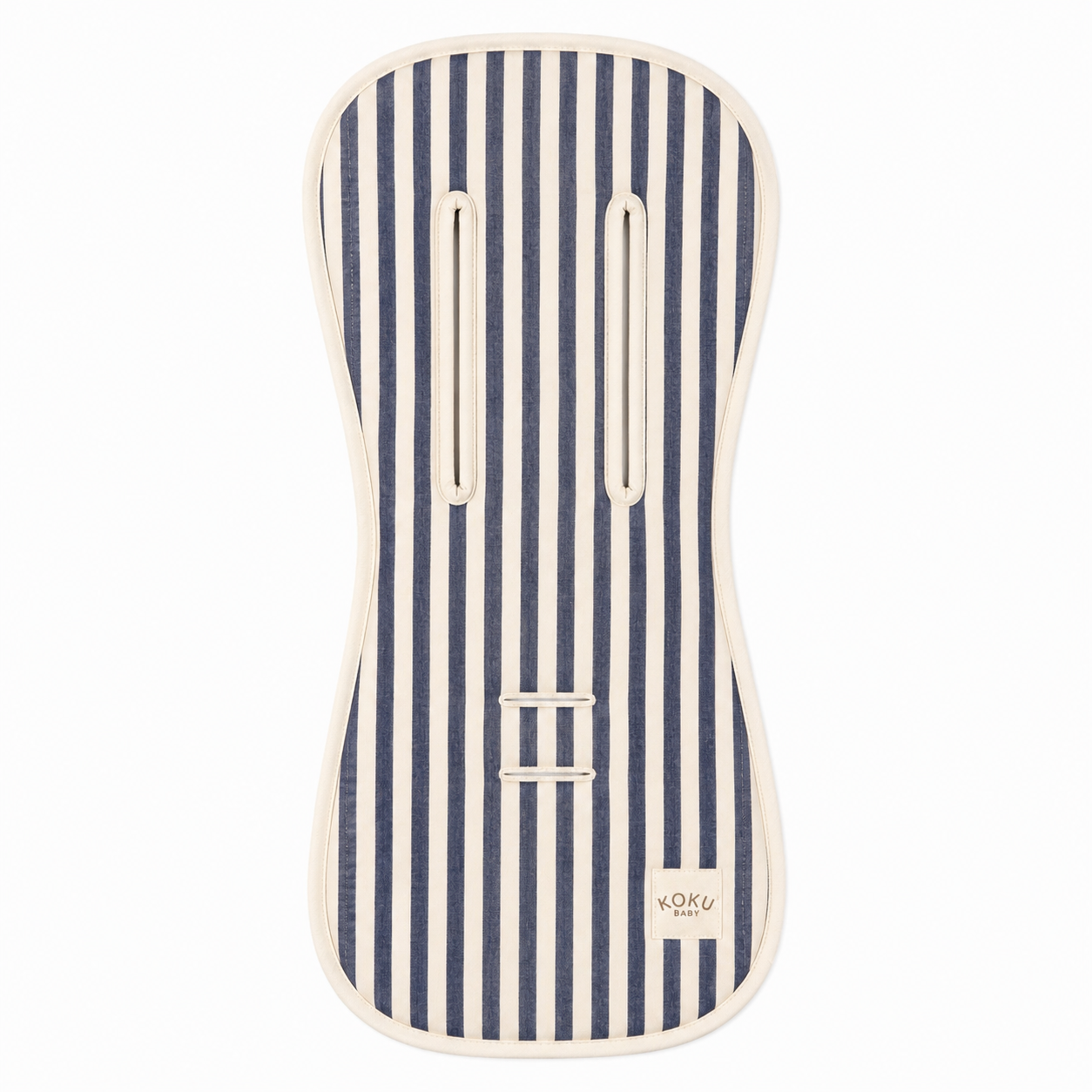COLCHONETA DE PASEO MARIPOSA STRIPE NAVY BLUE 90X38