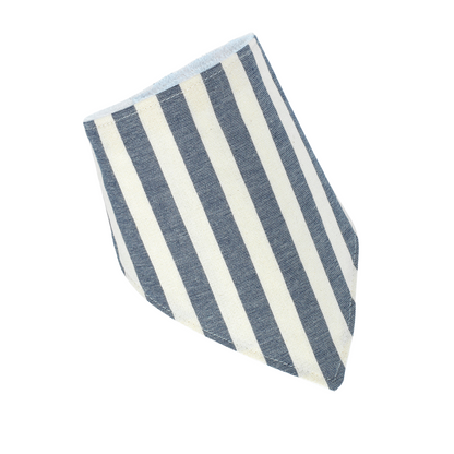 LOT DE 4 BANDANAS BLEU MARINE ET VERT KAKI 20X40