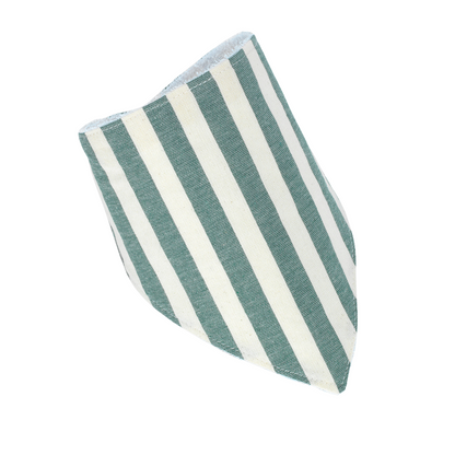 LOT DE 4 BANDANAS BLEU MARINE ET VERT KAKI 20X40