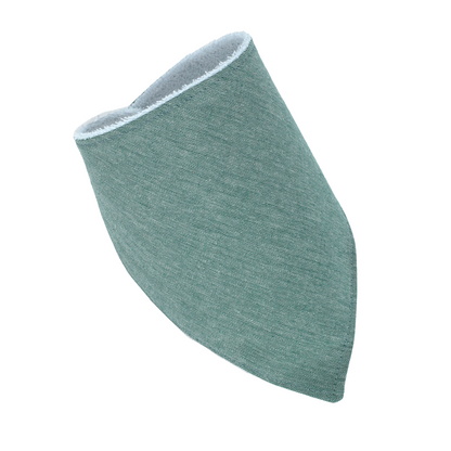 LOT DE 4 BANDANAS BLEU MARINE ET VERT KAKI 20X40