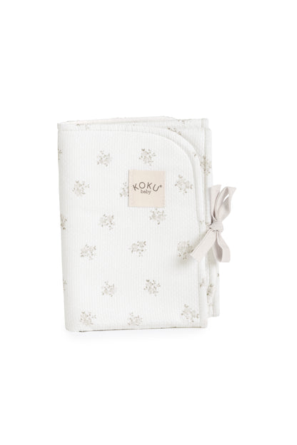PACK SACO BORREGUITO PIQUE FLORAL