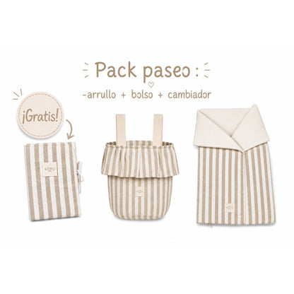 PACK ARRULLO STRIPE TOPO