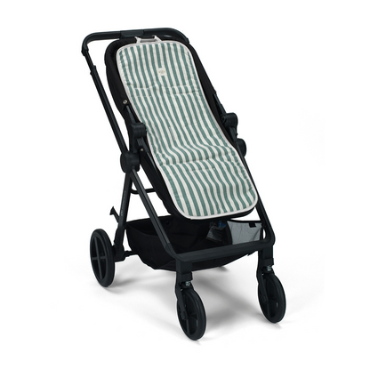 TAPIS DE MARCHE RAYÉ VERT KAKI 85X34
