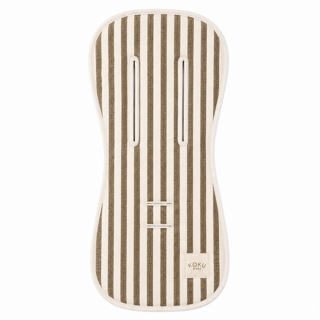 COLCHONETA DE PASEO MARIPOSA STRIPE BROWN 90X38