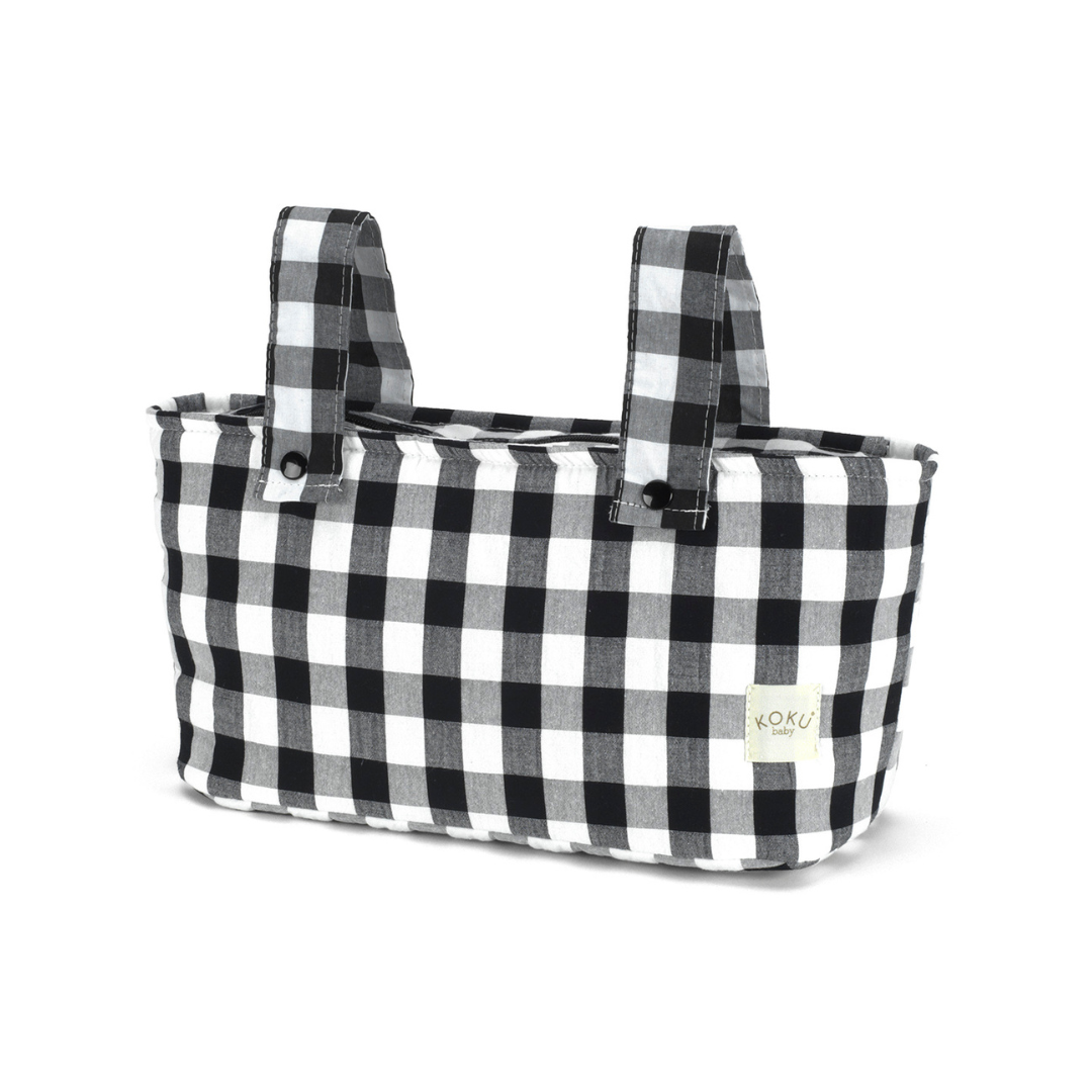 BOLSO MINI VICHY NEGRO 20x42