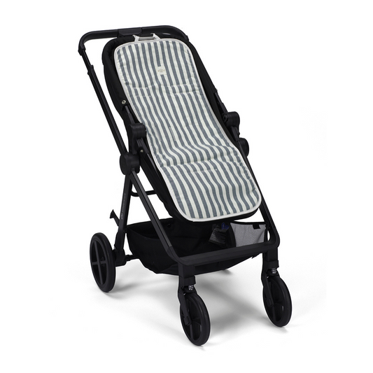 COLCHONETA PASEO STRIPE NAVY BLUE 85X34
