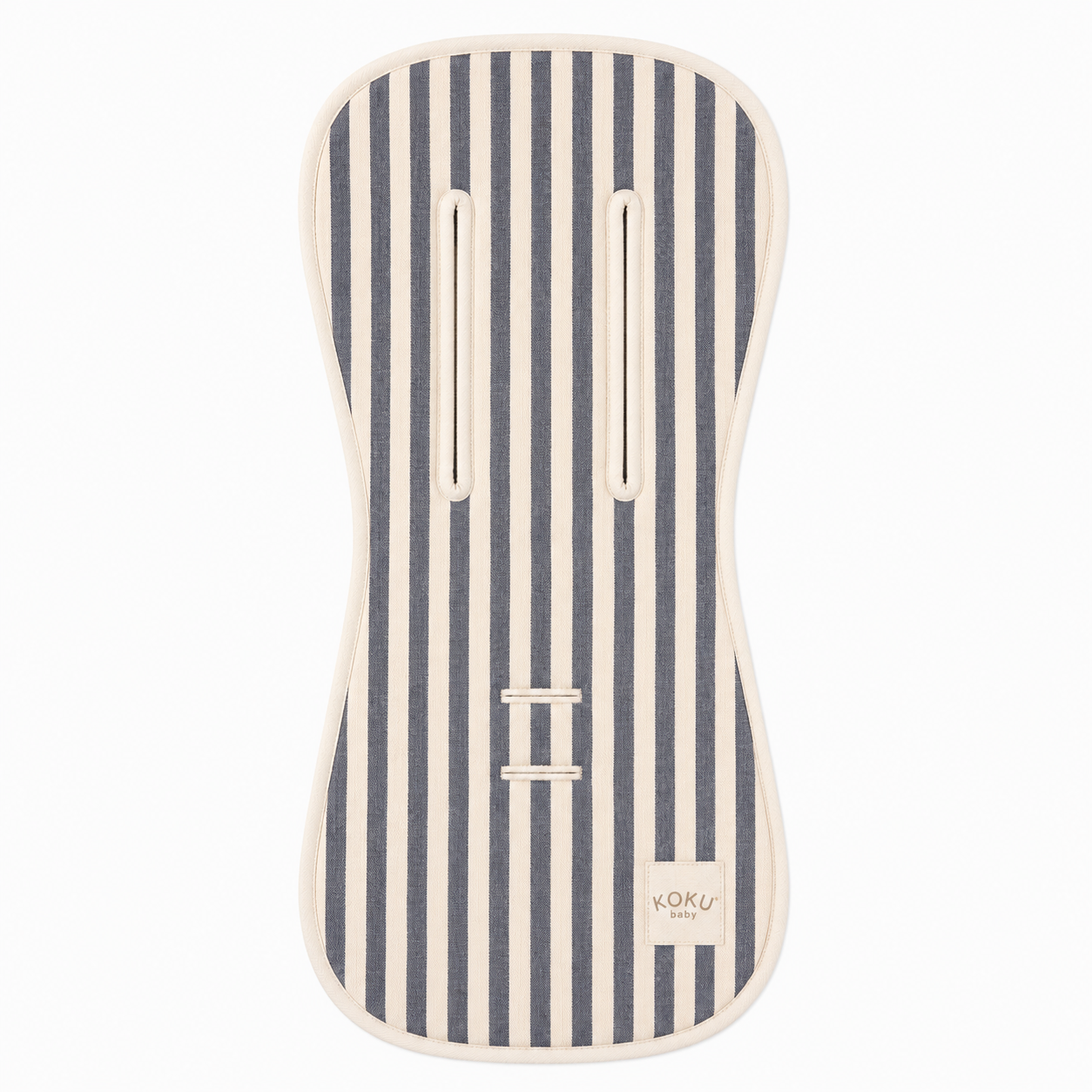 COLCHONETA DE PASEO MARIPOSA STRIPE GRIS 90X38