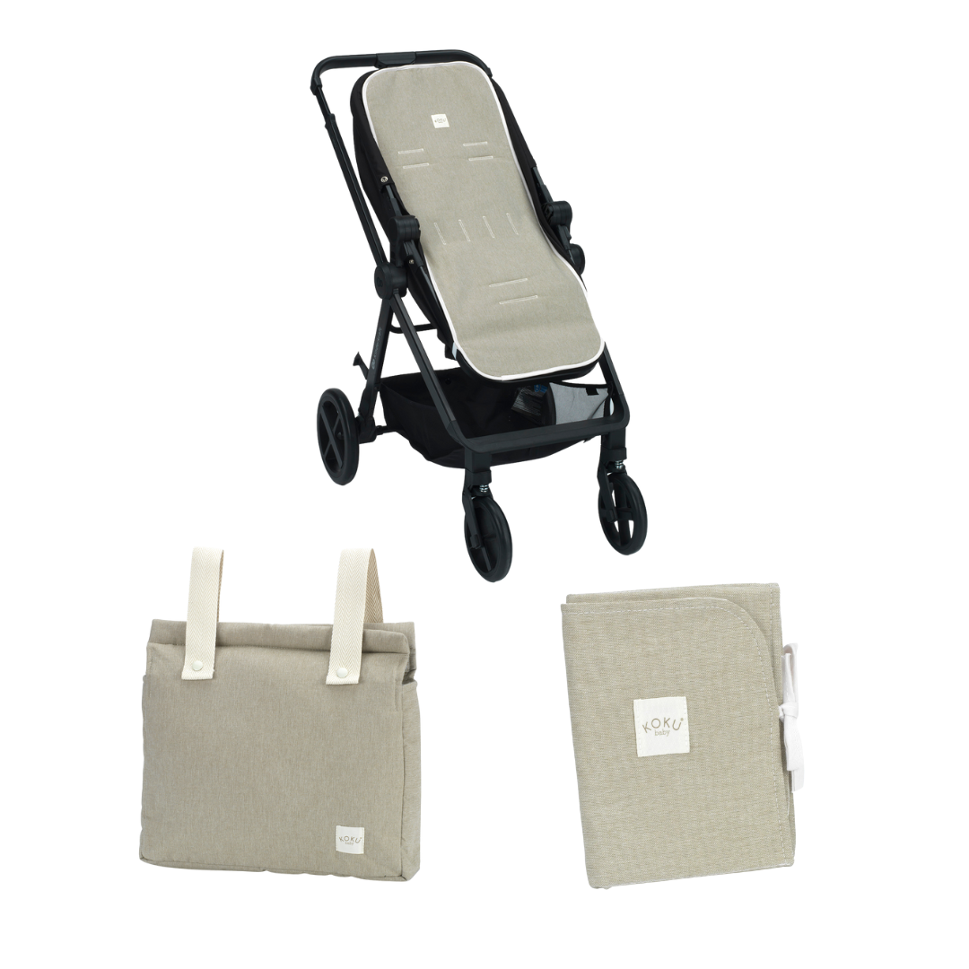 PACK COLCHONETA 3 PIEZAS SOLID TOPO