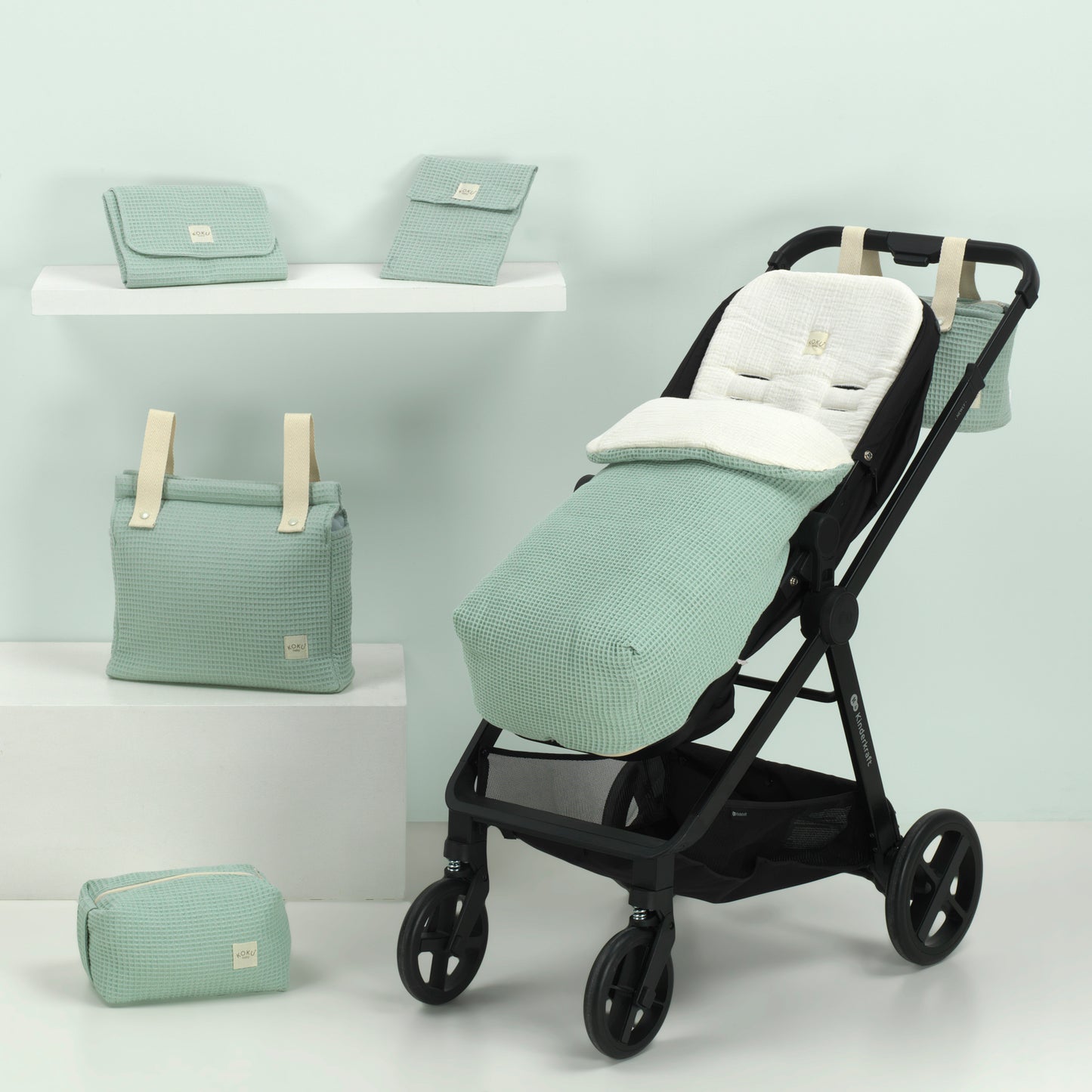 SACO SILLA WAFFLE MINT 95x35x80