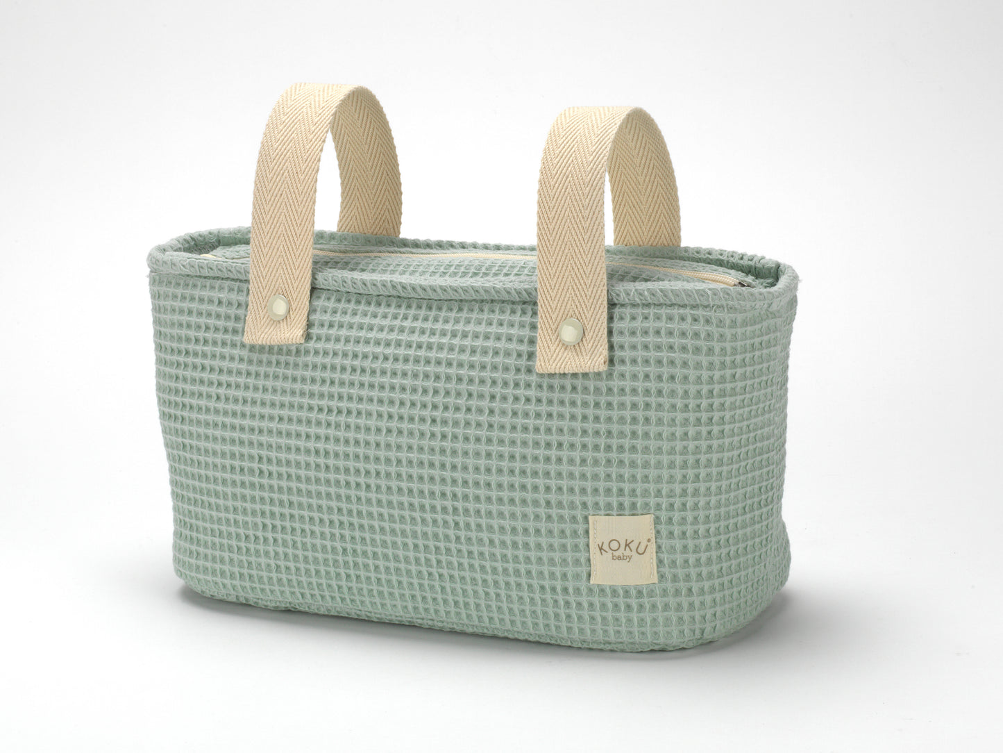 BOLSO MINI WAFFLE MINT 20x42