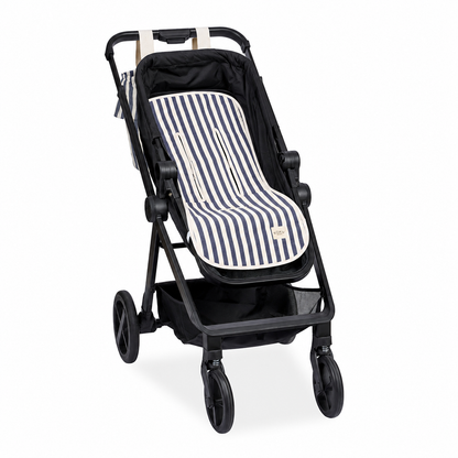 COLCHONETA DE PASEO MARIPOSA STRIPE NAVY BLUE 90X38