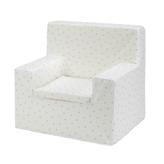 SILLÓN CUADRADO BEBE TREBOL 56x44x56