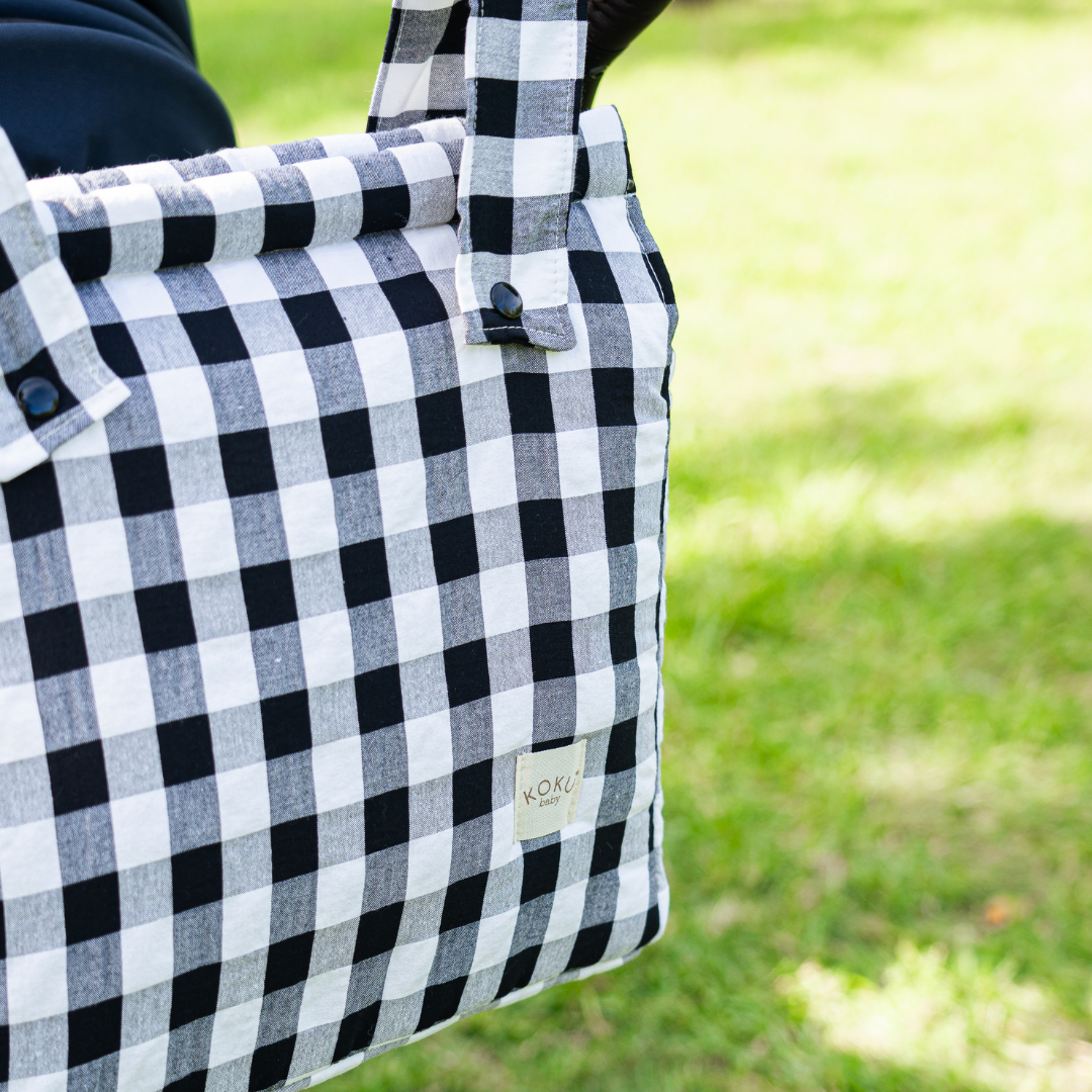 SAC VICHY NOIR PANERA 30x34