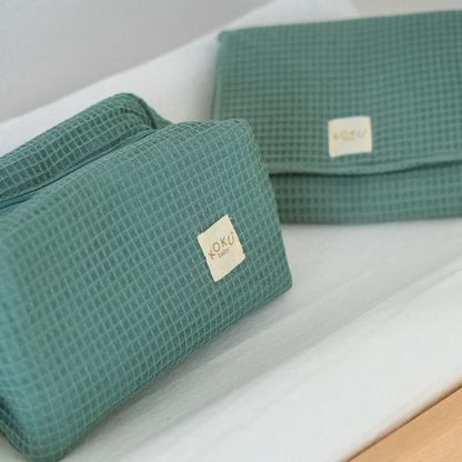 TROUSSE DE TOILETTE WAFFLE GARDEN 20x28
