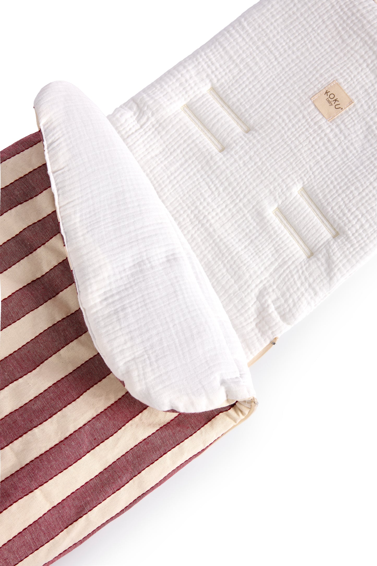 PACK SACO STRIPE GRANATE
