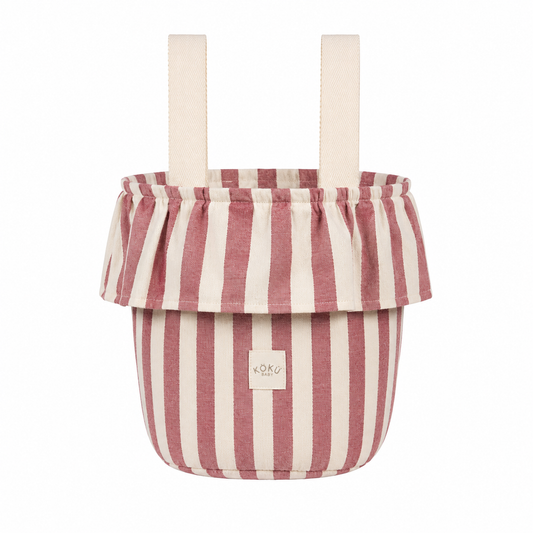 BOLSO BASKET GRANATE