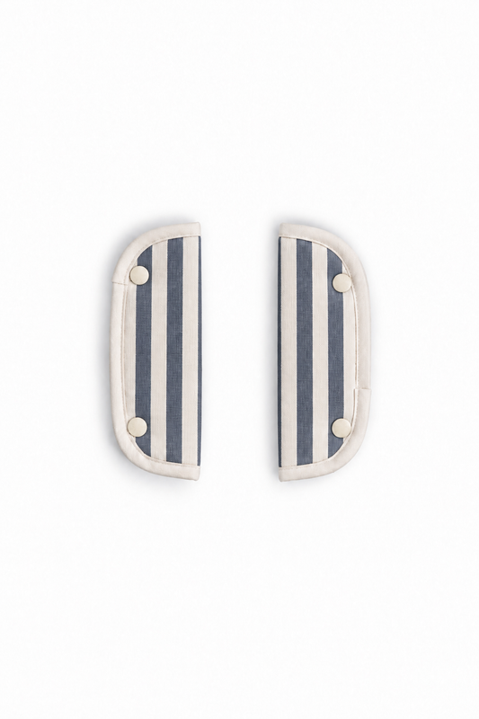 PROTECTOR DE TIRANTES STRIPE NAVY BLUE