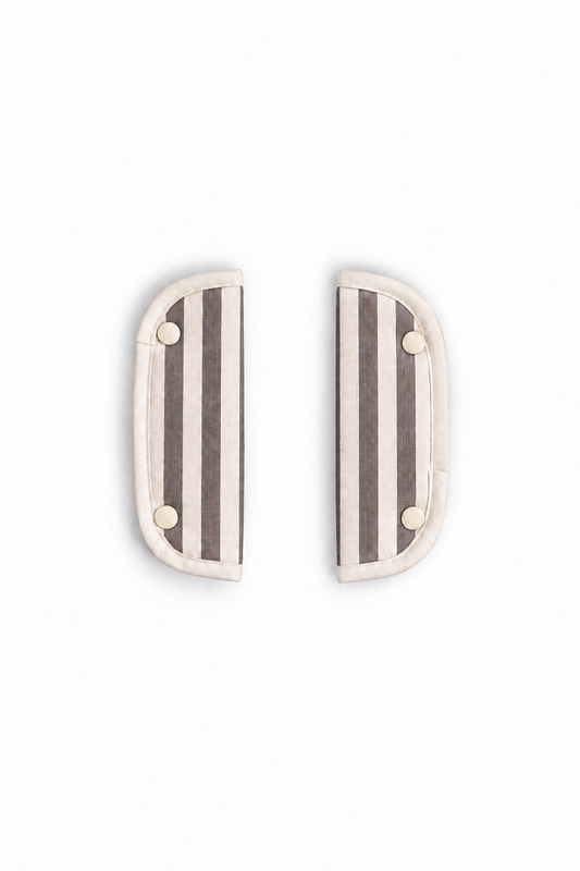 PROTECTOR DE TIRANTES STRIPE BROWN