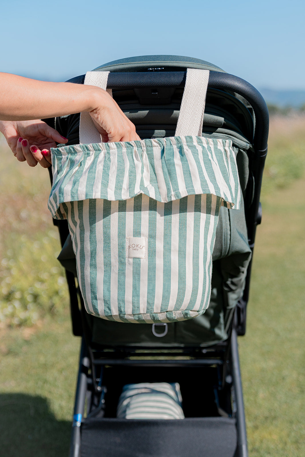 PACK PASEO STRIPE GREEN