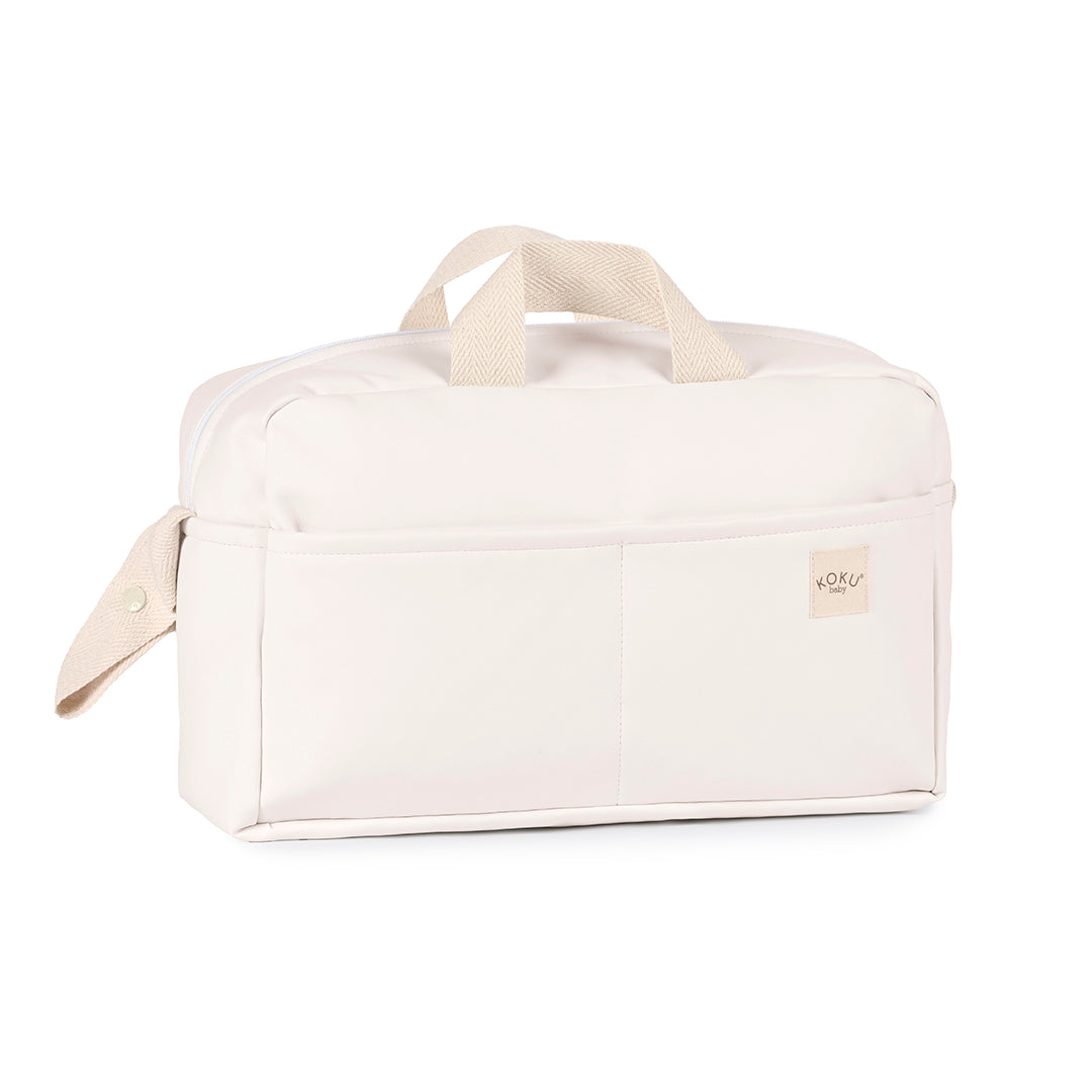 BOLSO PASEO POLIPIEL NATA 30x47