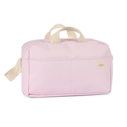 BOLSO PASEO POLIPIEL ROSA PASTEL 30x47