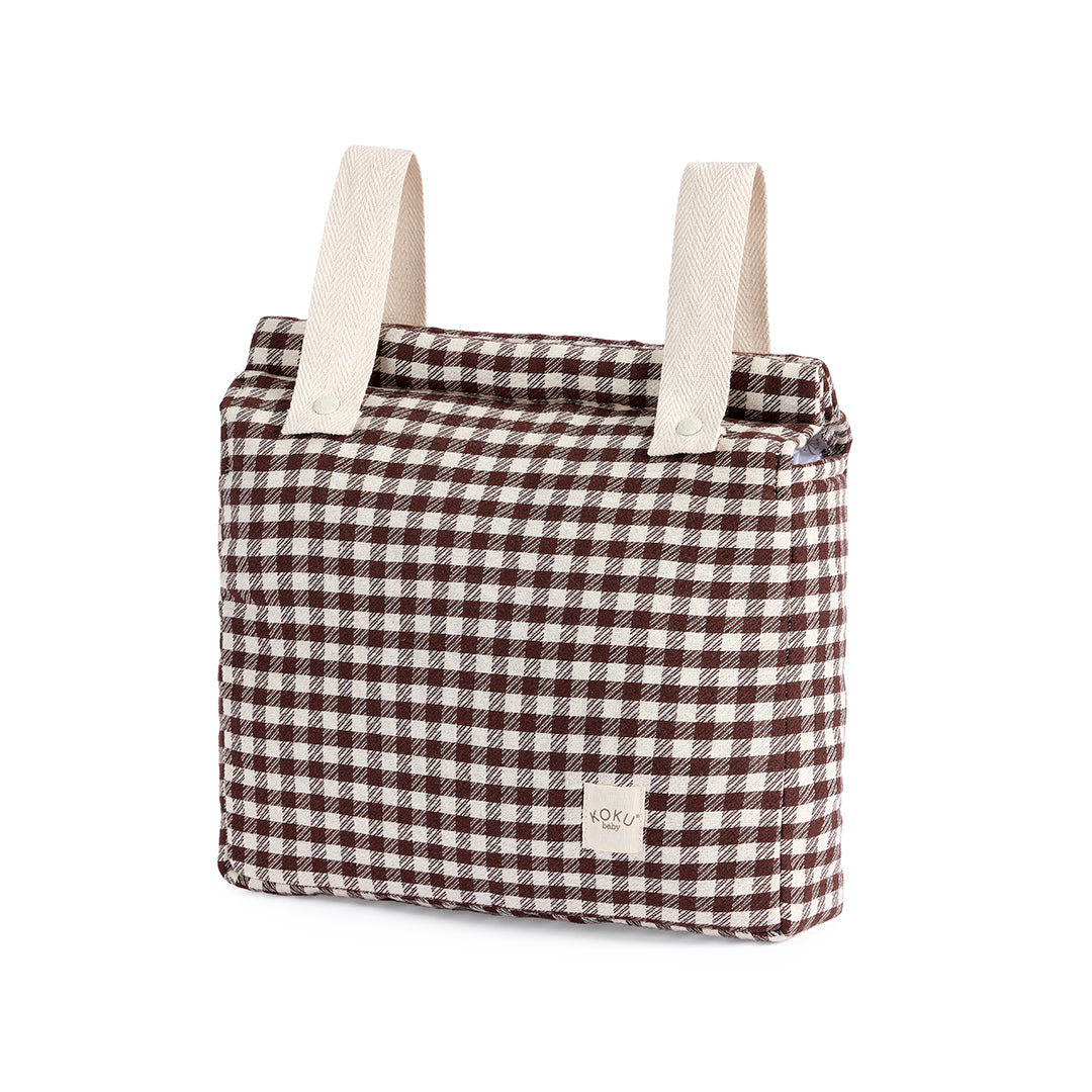 SAC PANERA STRIPE BLEU MARINE 30x34