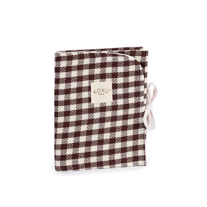 PACK SACO VICHY JACQUARD GRANATE