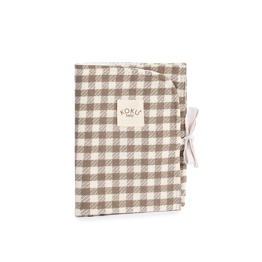 CAMBIADOR IMPERMEABLE VICHY JACQUARD TOPO