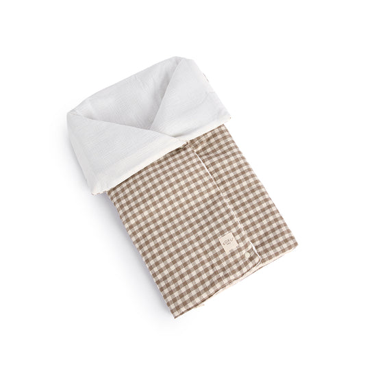 ARRULLO PASEO VICHY JACQUARD TOPO 70x90